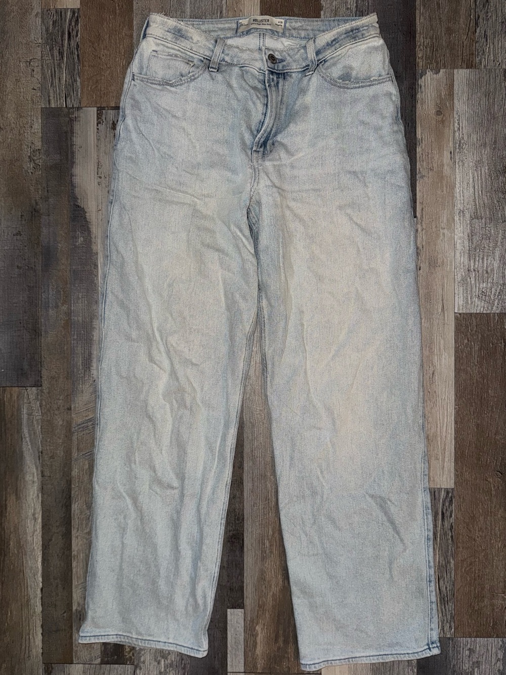 Light Blue and Women's Jeans - Unbranded Classic Straight Fit